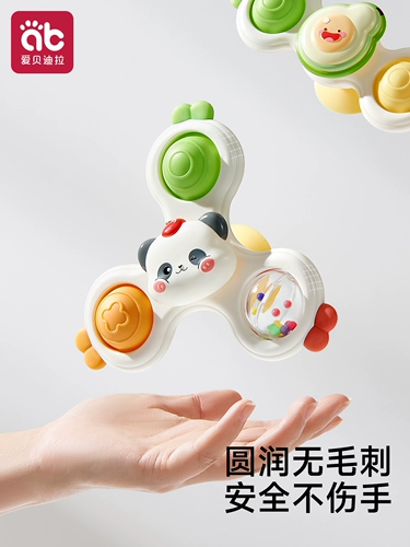 Детская игрушка, крутящийся стульчик для кормления, детский волчок, 6 мес., можно грызть, 1 лет