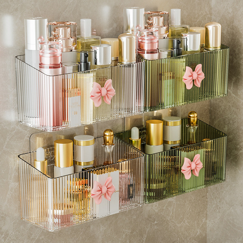 浴室置物架免打孔卫生间厕所洗手间洗漱台化妆品面膜壁挂墙上收纳,家庭/个人清洁工具,浴室角架/置物架,淘宝优惠券,粉丝福利购,淘宝优惠卷