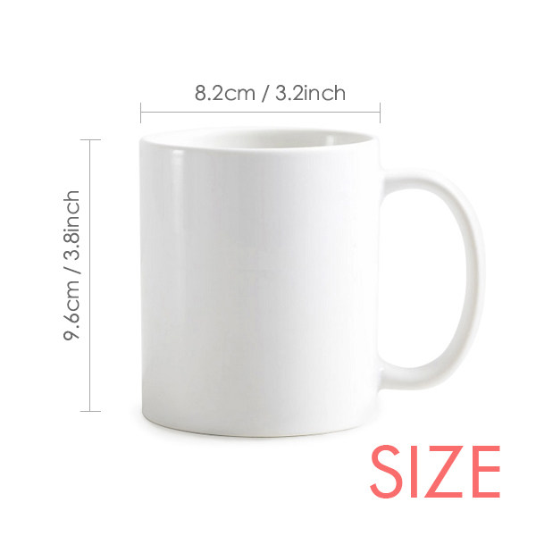 陶瓷杯子白色马克杯牛奶杯水杯