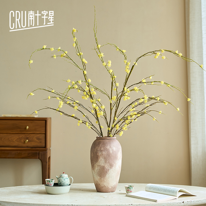 木姜子仿真花高级感逼真轻奢绿植