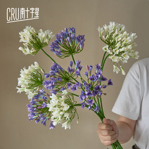 百子莲仿真花艺软装婚庆摄影道具