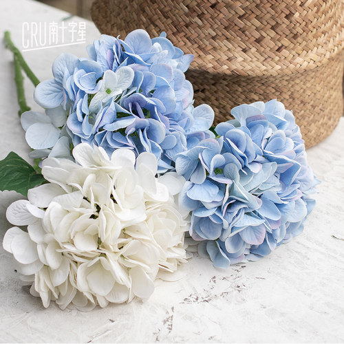 南十字星保湿手感仿真绣球花假花