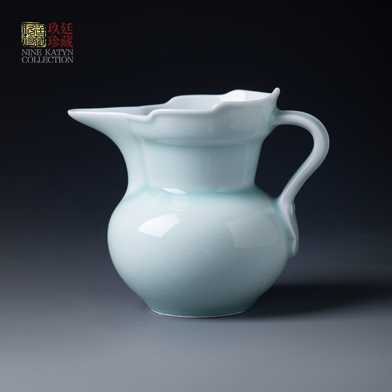 玖廷功夫茶具僧帽杯陶瓷公道杯