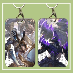 王者荣耀蒙恬秩序猎龙将学生卡套校园饭卡门禁公交卡工牌证件保护