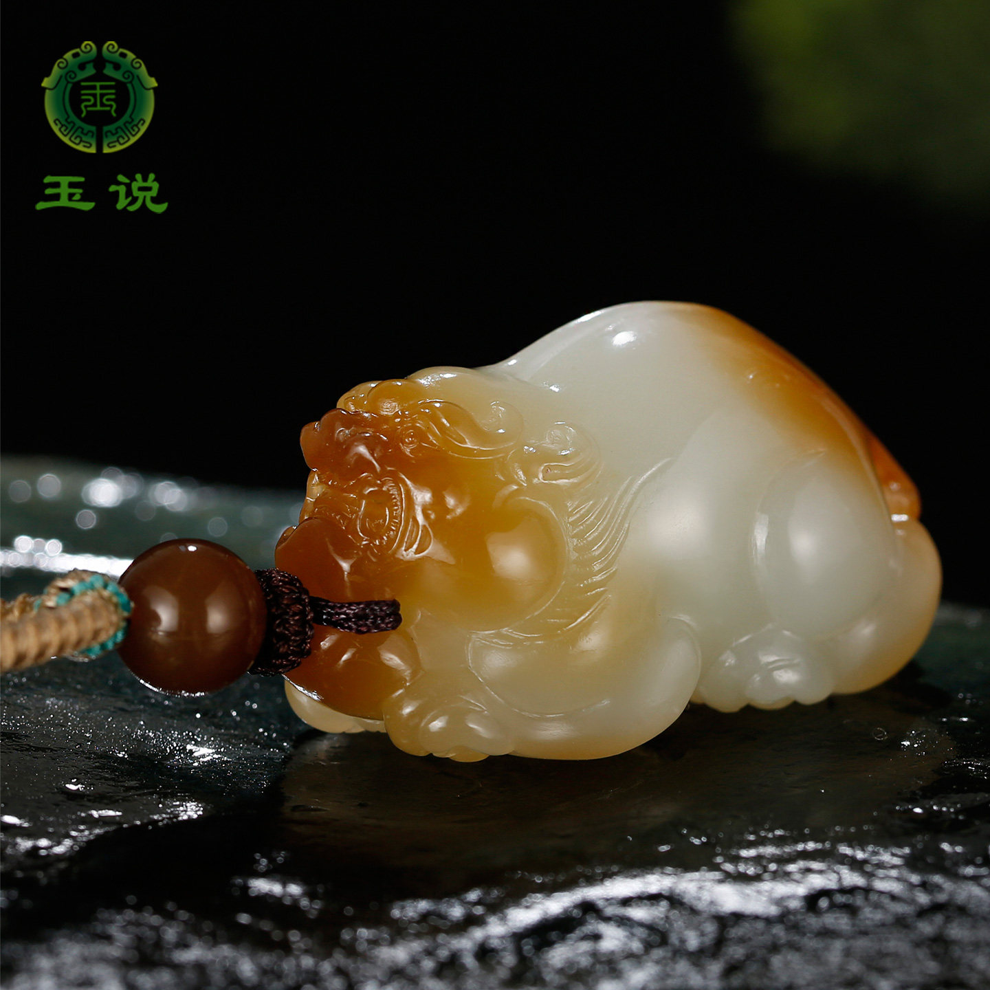 和田玉貔貅吊坠男款玉坠