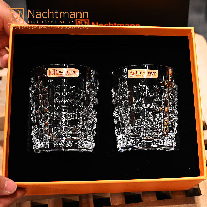 德国进口NACHTMANN水晶玻璃送礼盒威士忌洋酒杯果汁牛奶饮料水杯,餐饮具,洋酒/威士忌杯,淘宝优惠券,粉丝福利购,淘宝优惠卷