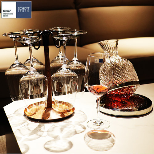 高脚红酒杯德国肖特水晶玻璃杯