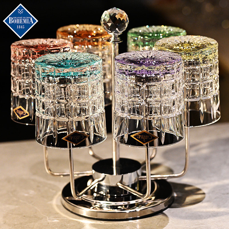 捷克BOHEMIA水晶玻璃威士忌酒杯