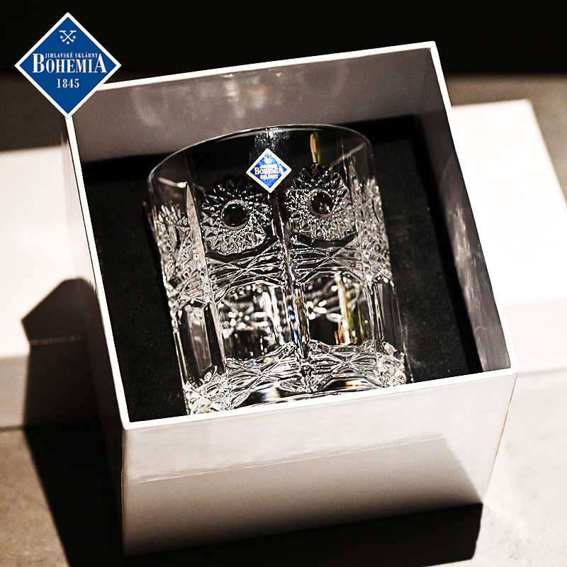 捷克BOHEMIA水晶玻璃威士忌酒杯