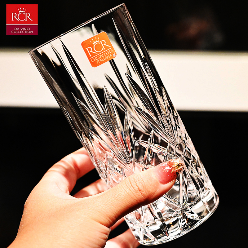 意大利进口rcr高身果汁水杯子
