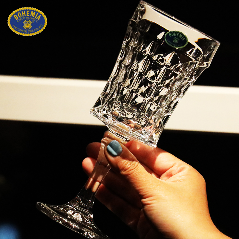 捷克BOHEMIA水晶红酒杯