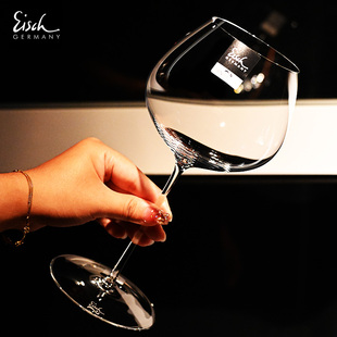 Eisch德国进口手工水晶玻璃勃艮第高脚红酒杯白葡萄酒杯子礼盒