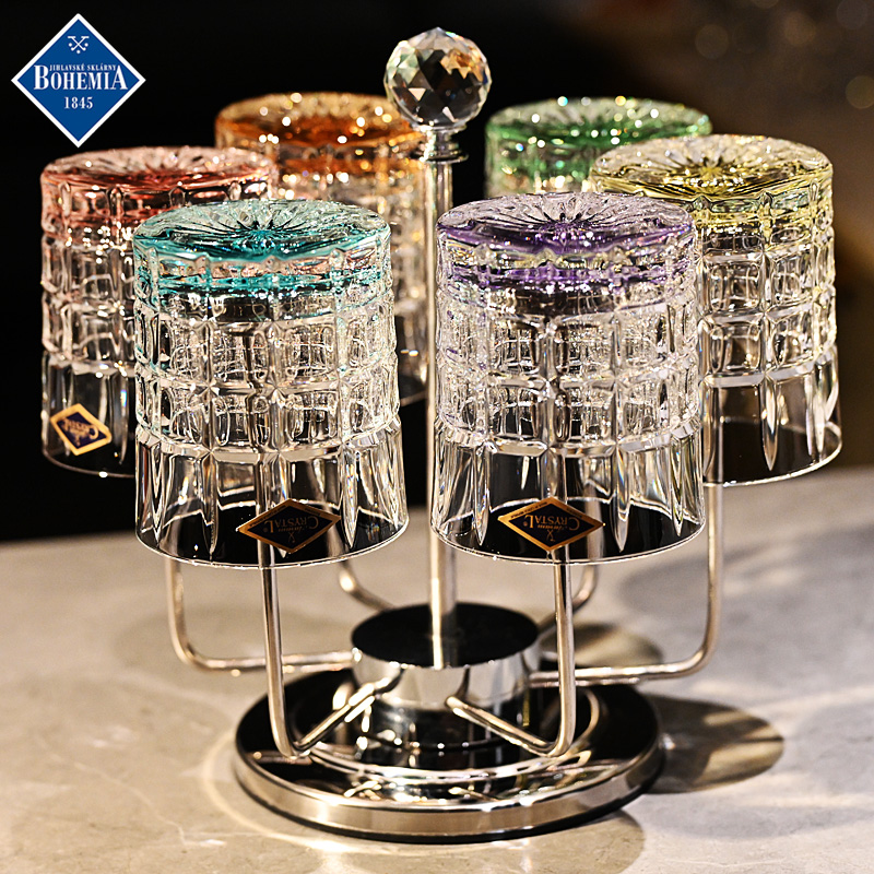 捷克BOHEMIA水晶玻璃威士忌酒杯