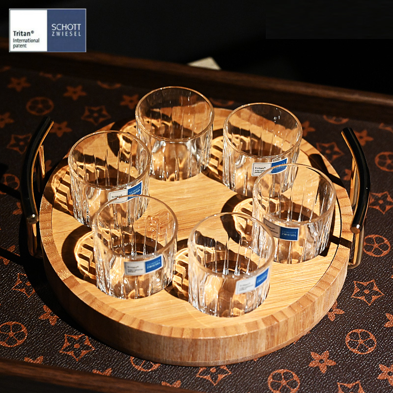 德国进口肖特水晶玻璃白酒杯套装