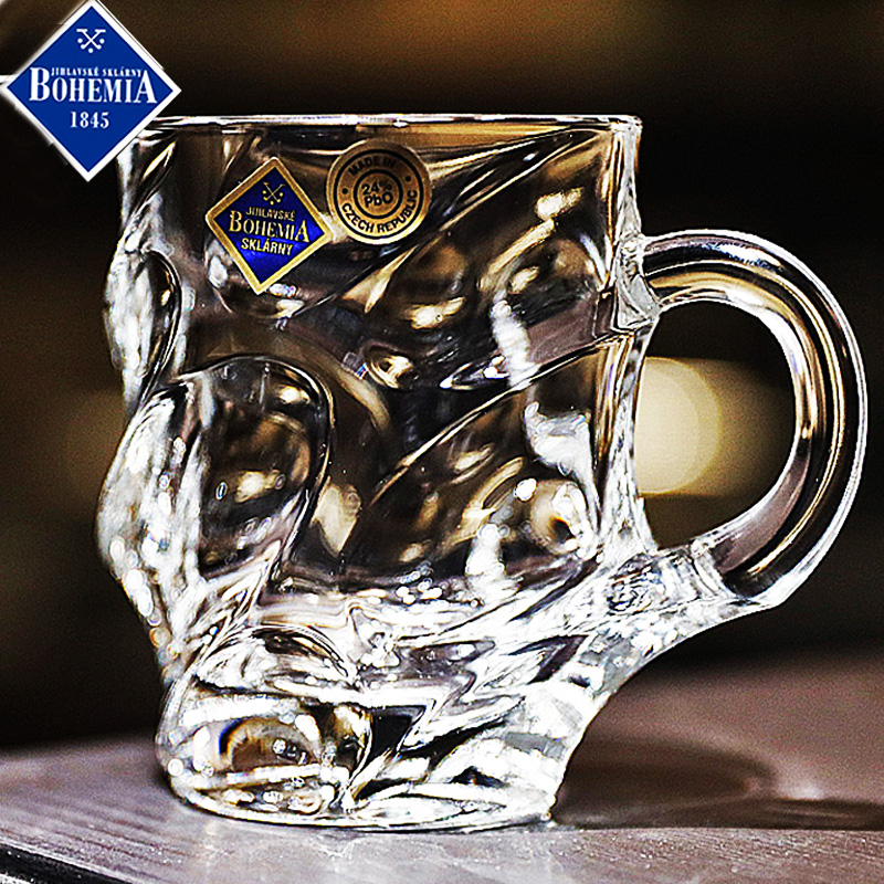 BOHEMIA捷克进口水晶玻璃咖啡杯