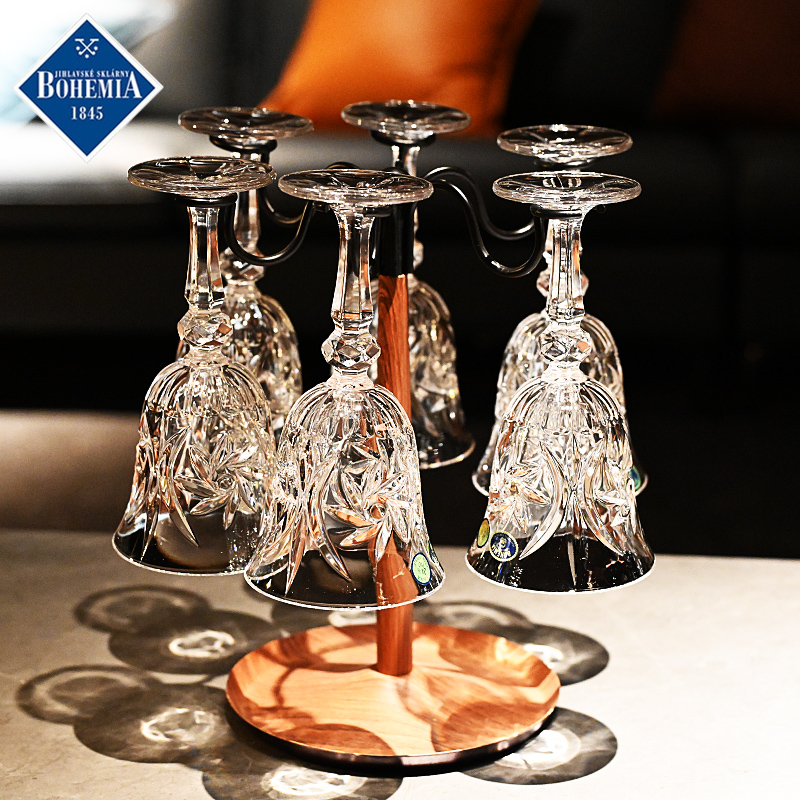 捷克进口水晶玻璃红酒杯礼盒套装