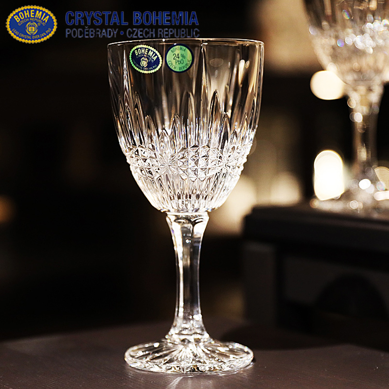 捷克红酒杯水晶玻璃BOHEMIA欧式