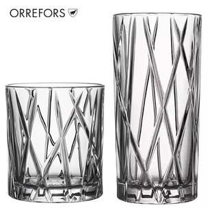 KOSTA BODA瑞典进口水晶玻璃威士忌洋酒洋鸡尾酒杯高杯子礼物套装