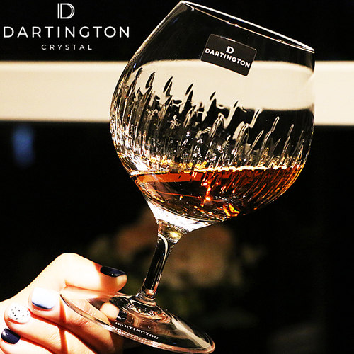 英国DARTINGTON进口水晶白兰地杯