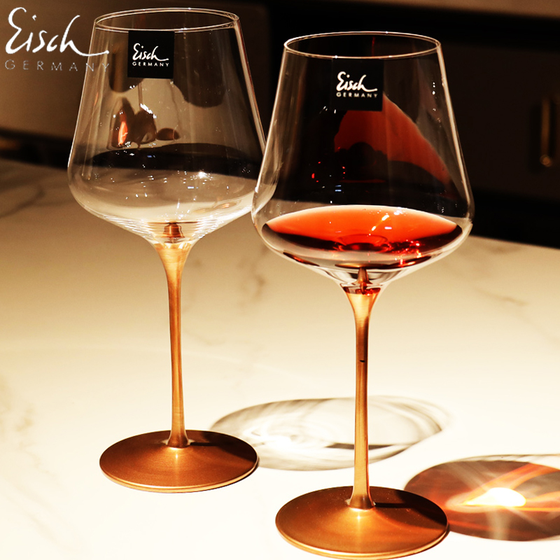 Eisch德国进口手工轻奢高档水晶玻璃高脚红葡萄酒杯子套装送礼品