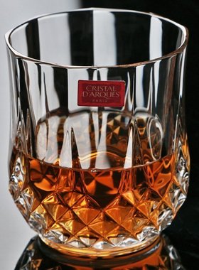 法国CDA进口水晶 水杯 果汁饮料杯 啤酒杯 烈酒杯子威士忌洋酒杯