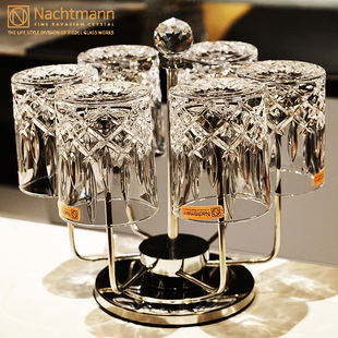 德国Nachtmann进口轻奢水晶玻璃威士忌洋酒啤酒杯饮料水杯子套装