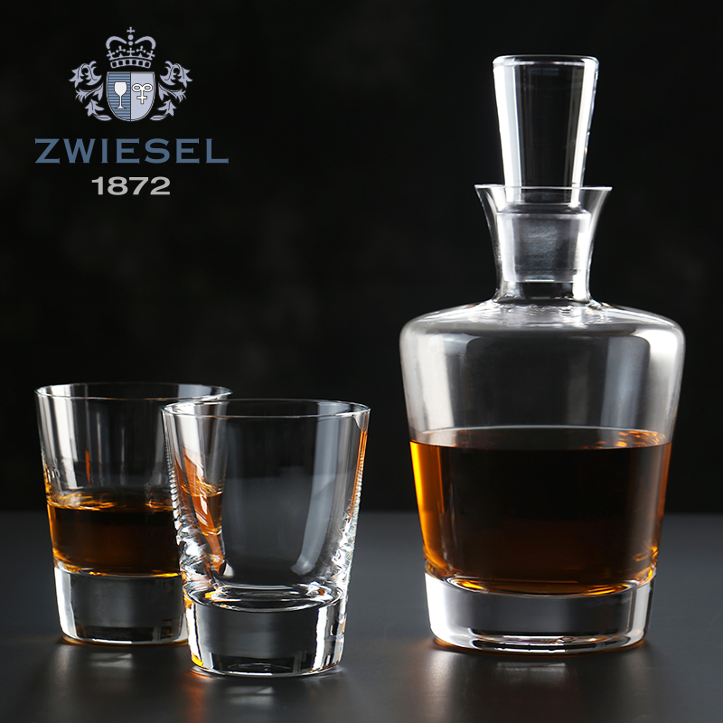 德国进口肖特圣维莎Zwiesel 水晶玻璃威士忌酒樽酒壶威士忌杯套装