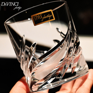 意大利进口奢华手工水晶玻璃杯XO威士忌洋酒杯白兰地杯子套装 礼盒