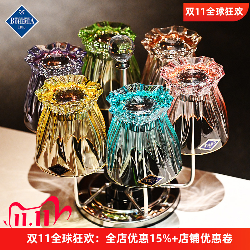 捷克BOHEMIA进口水晶玻璃威士忌