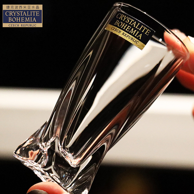 捷克BOHEMIA白酒杯水晶材质