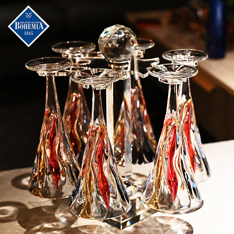 捷克BOHEMIA进口高档红酒杯礼盒