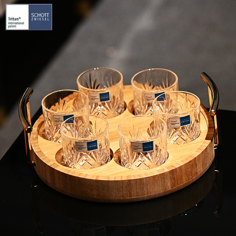 德国进口肖特水晶玻璃白酒杯套装