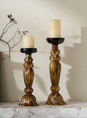 家居氛围感琥轻奢复古软装摆件