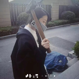 抖音大铁锤15pro适用iPhone14promax手机壳16整蛊13苹果14plus互送1+13/12/11一加ace3pro/2V搞笑10奇葩5pro