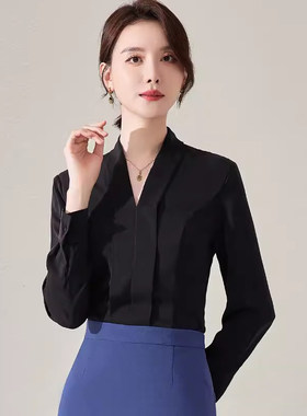 艾尚臣商务衬衫女公务员通勤服装