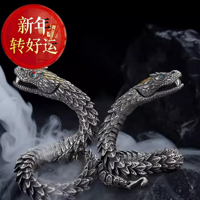 【好运】纯银手链男高级感原创手