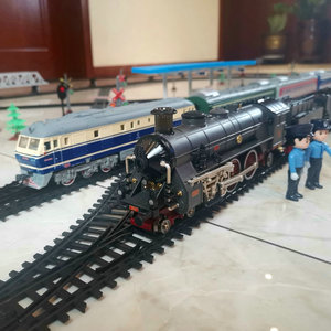 奥乐合金火车模型蒸汽冒烟