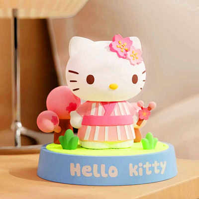 周边HelloKitty猫正版四季知车载香香薰摆件凯蒂猫可爱手办礼物