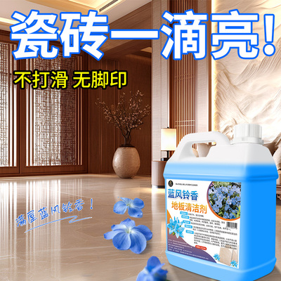 瓷砖清洁剂木地板拖地专用拖地液地板不留水印强力去污抛光杀菌の