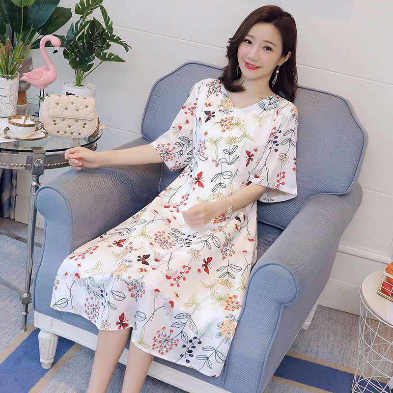 孕妇装夏装2019新款小清新雪纺孕妇(用90元券)