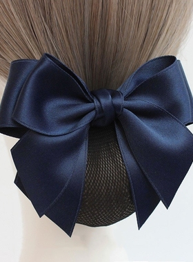 职业头花职业护士发网套高级银行酒店前台盘发网兜服务员蝴蝶结