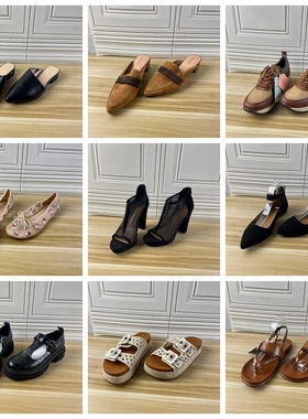 Lady Shoes外贸原单38.5-39码杂款单鞋36码气质凉鞋孤品特惠百搭