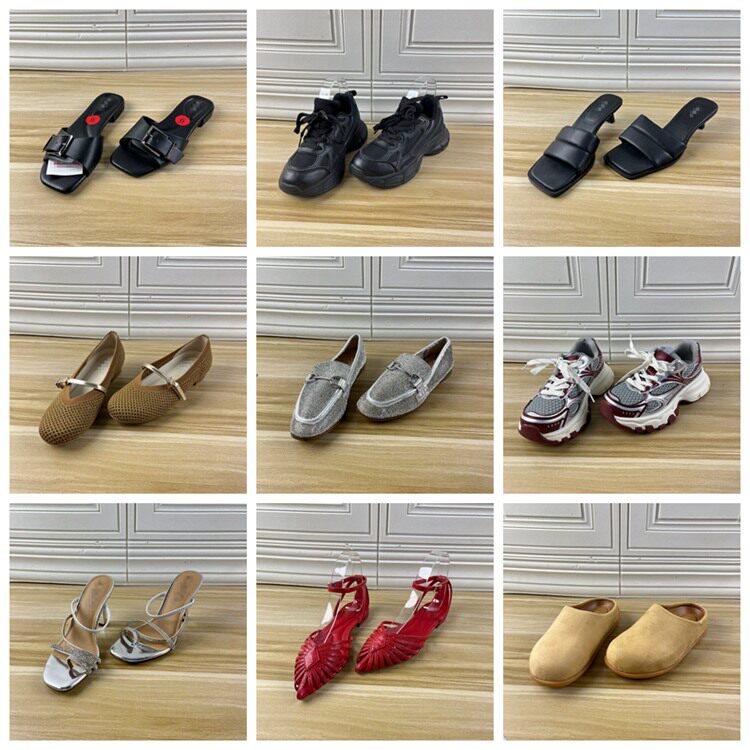 Lady Shoes外贸原单女鞋36码杂款独码时尚百搭浅口单鞋拖鞋凉鞋