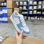 Shoes外贸出口女鞋 系带通勤单鞋 新款 Lady 时尚 圆头厚底休闲鞋 板鞋