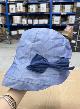 淑女防紫外线遮阳防晒帽渔夫帽