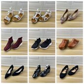 圆头纯色一字扣百搭凉鞋 Lady 杂款 时尚 Shoes外贸原单36码 和37码