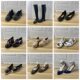Shoes外贸原单36码 浅口平底单鞋 杂款 Lady 独码 时尚 圆头粗跟凉鞋