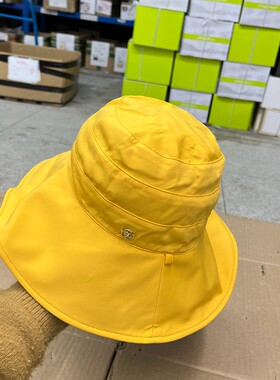防紫外线遮阳帽外出防晒帽渔夫帽