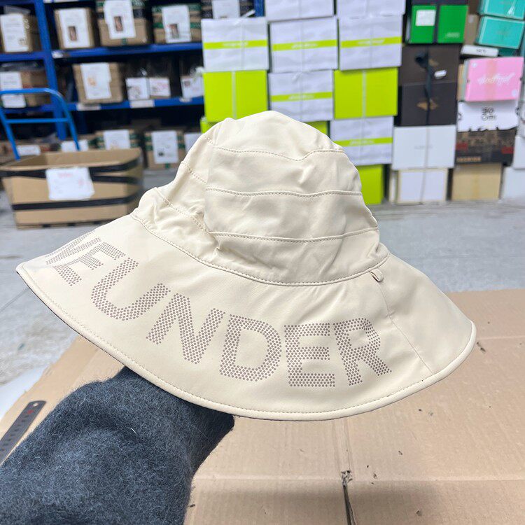 外贸原单帽子大帽檐骑车防晒帽户外电动车防紫外线吹不翻遮阳帽