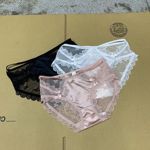 舒适性感纯棉女士三角裤